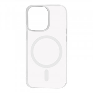 Пластиковая накладка Fibra Clear Сase with Magnetic Safe для iPhone 13