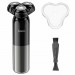 Фото Портативна електробритва Hoco HP35 Induction three-blade (Black) на vchehle.ua