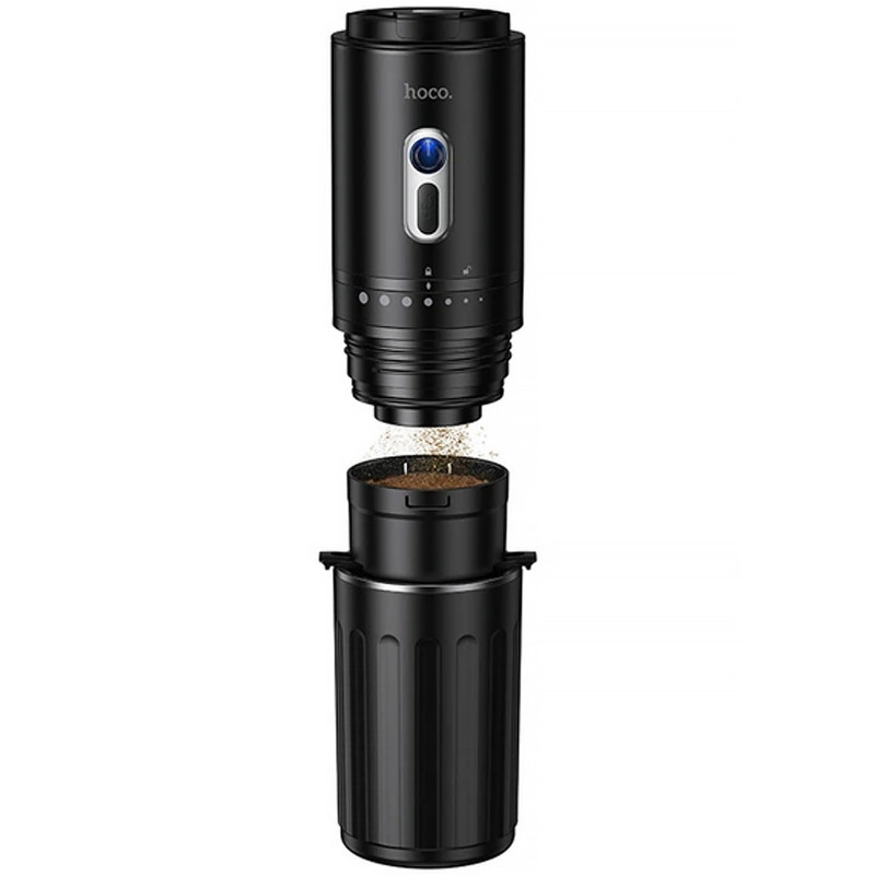 Фото Портативная кофеварка Hoco HX80 All-in-One 1300 mAh (Black) на vchehle.ua