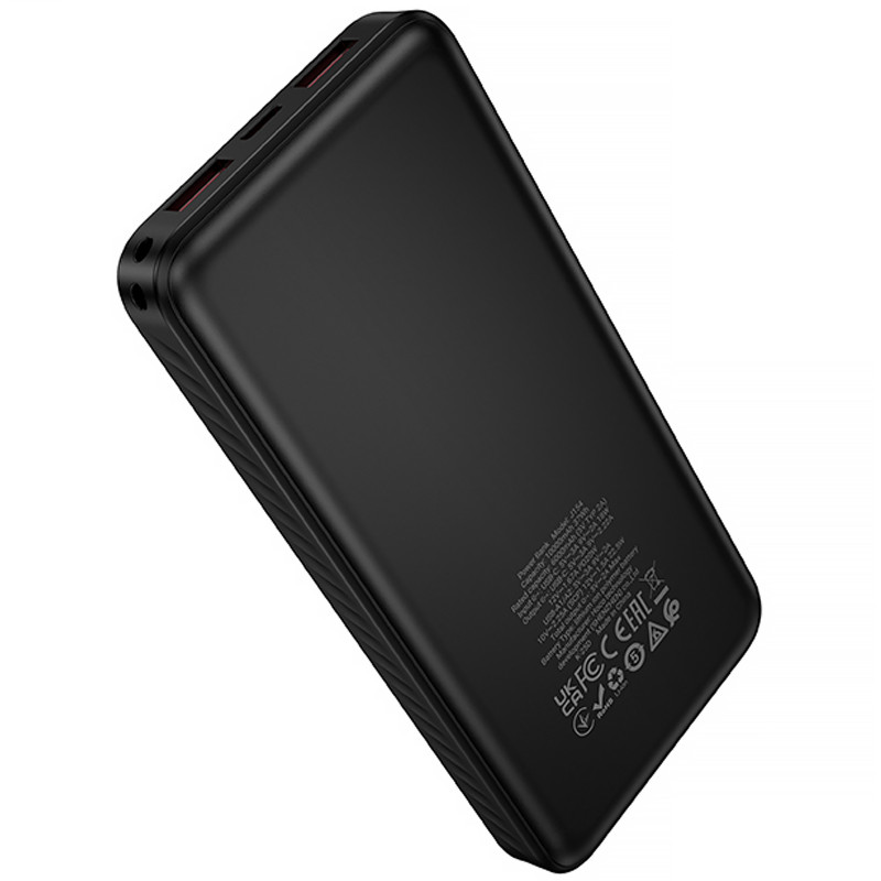 Фото Power Bank Hoco 10000 mAh J154 Victorious 22.5W+PD20W (Black) на vchehle.ua