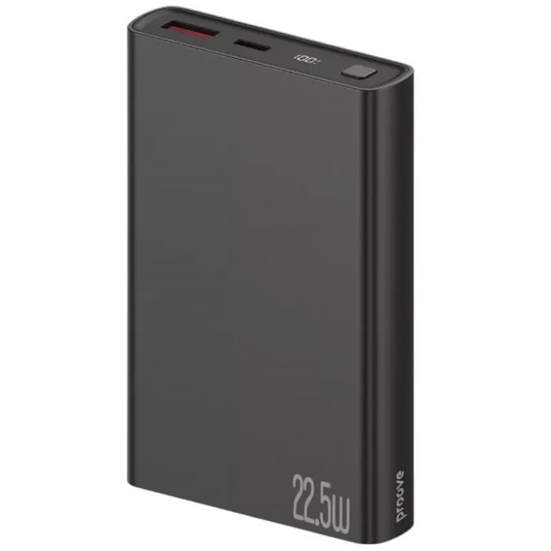 Power Bank Proove 10000 mAh Hyper Flux Plus 22.5W (Black)