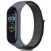 Ремешок Nylon New для Xiaomi Mi Band 3/4/5/6/7 (Gray)