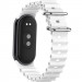 Фото Ремінець Ocean Band для Xiaomi Mi Band 9/8/10 (Білий / White) в маназині vchehle.ua