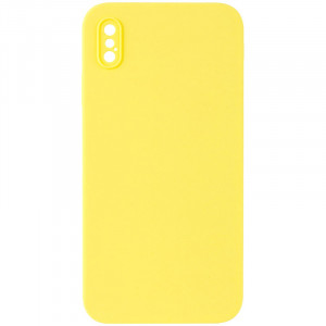 Чехол Silk Square Full Camera Protective (AA) NO LOGO для iPhone XS (5.8")