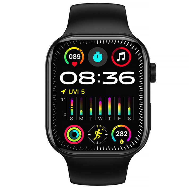 Фото Смарт-часы Borofone BD14 Plus Smart sports watch (call version) (Black) на vchehle.ua