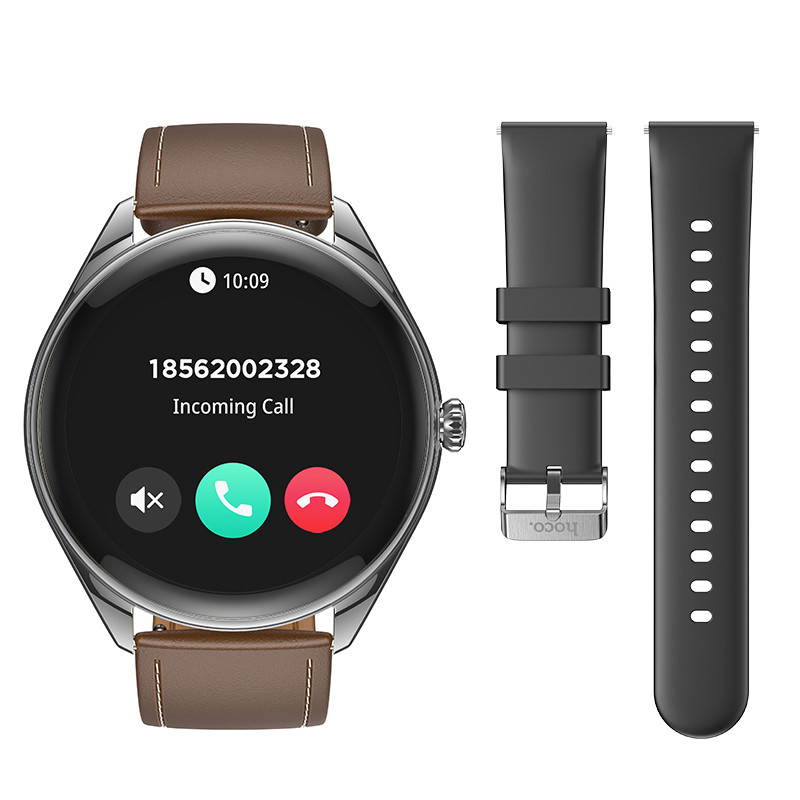 Смарт-годинник Hoco Y22 Amoled Smart sports watch (call version) (Black) в магазині vchehle.ua