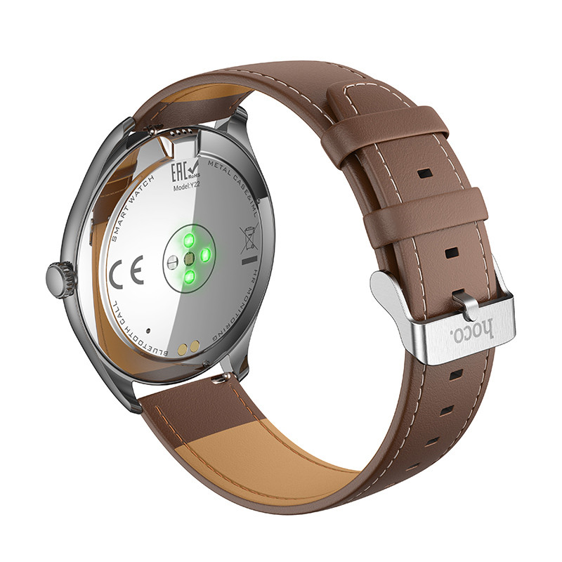 Замовити Смарт-годинник Hoco Y22 Amoled Smart sports watch (call version) (Black) на vchehle.ua