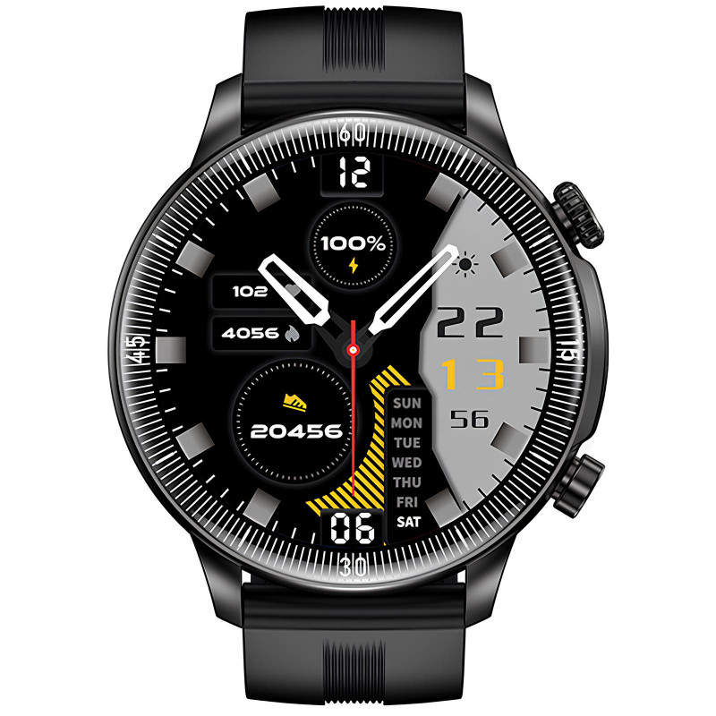 Смарт-годинник Hoco Y31 Smart sports watch (call version) (Black) в магазині vchehle.ua