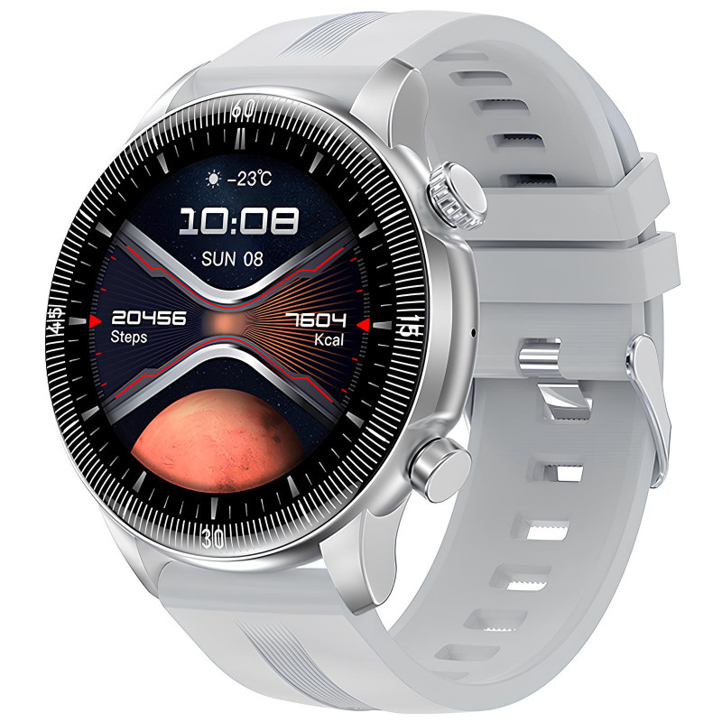 Фото Смарт-годинник Hoco Y31 Smart sports watch (call version) (Silver) на vchehle.ua