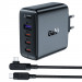 СЗУ Acefast A37 PD100W+QC3.0 GaN (1USB-A/3C) + кабель Type-C to Type-C 2m (Black)