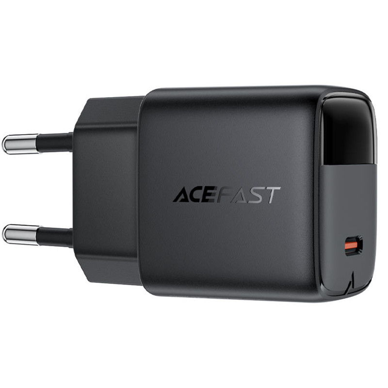 МЗП Acefast A115 PD30W GaN (1USB-C) (Black) в магазині vchehle.ua