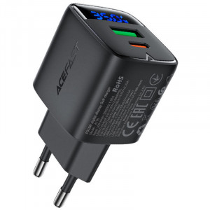 СЗУ Acefast A116 PD35W+QC3.0 GaN (1USB-A/1C)