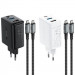 МЗП Acefast A17 PD65W GaN (1USB-A/1C/1HDMI) + кабель Type-C to Type-C