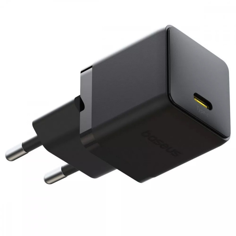 Фото СЗУ Baseus Palm Fast Charger 20W (1USB-C) (P10111602) (Cluster Black) на vchehle.ua