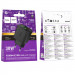 Фото МЗП Hoco CS84A Excellent with digital display PD30W+QC3.0 (1USB-A/1C) (Black) на vchehle.ua