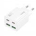 Фото СЗУ Hoco N55 Fundador PD20W four-port (2USB-A/2C) (White) на vchehle.ua