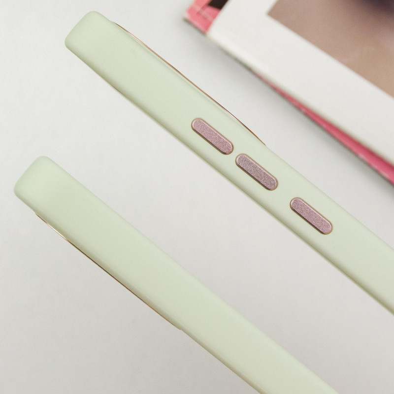 TPU чехол Bonbon Metal Style для Xiaomi Redmi Note 13 4G (Белый / White) в магазине vchehle.ua