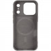 Фото TPU чехол Carbon Protective with Magnetic safe для Apple iPhone 17 Pro (6.3") (Grey) в магазине vchehle.ua