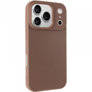 TPU чохол Carbon Protective with Magnetic safe на Apple iPhone 17 Pro Max (6.9")