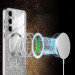 Фото TPU чехол Delight case with Magnetic Safe с защитными линзами на камеру для Samsung Galaxy S24 (Серый / Gray) в магазине vchehle.ua