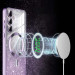 TPU чехол Delight case with Magnetic Safe с защитными линзами на камеру для Samsung Galaxy S25 (Фиолетовый / Purple) в магазине vchehle.ua