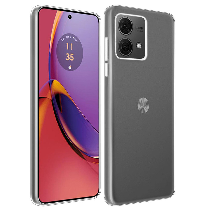 TPU чохол Epic Transparent 1,0mm на Motorola Moto G84 (Безбарвний (прозорий))
