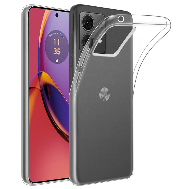 Фото TPU чохол Epic Transparent 1,0mm на Motorola Moto G84 (Безбарвний (прозорий)) на vchehle.ua