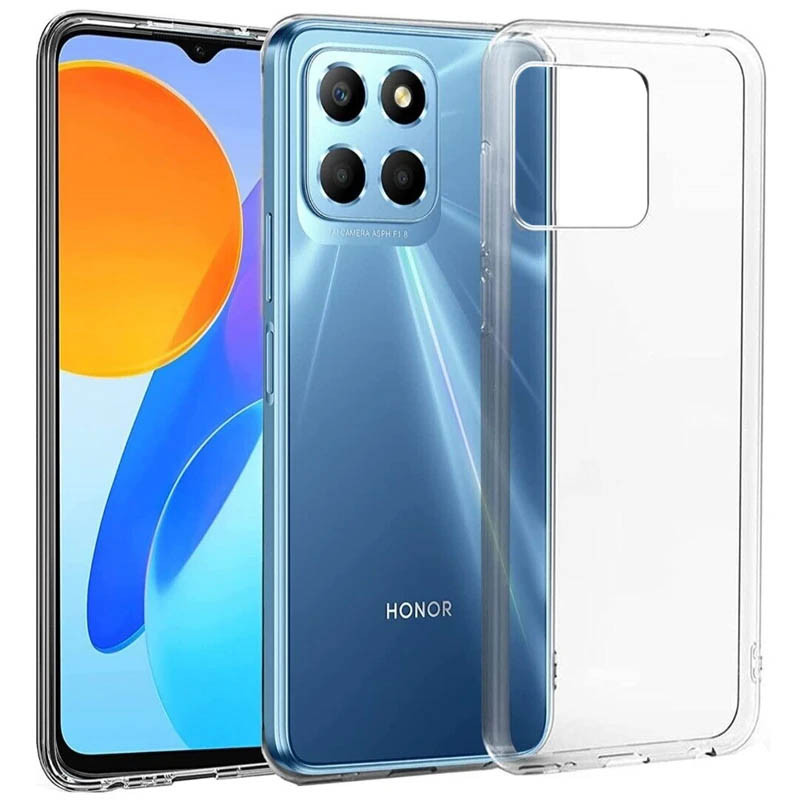 TPU чехол Epic Transparent 1,5mm для Huawei Honor X6a (Бесцветный (прозрачный))