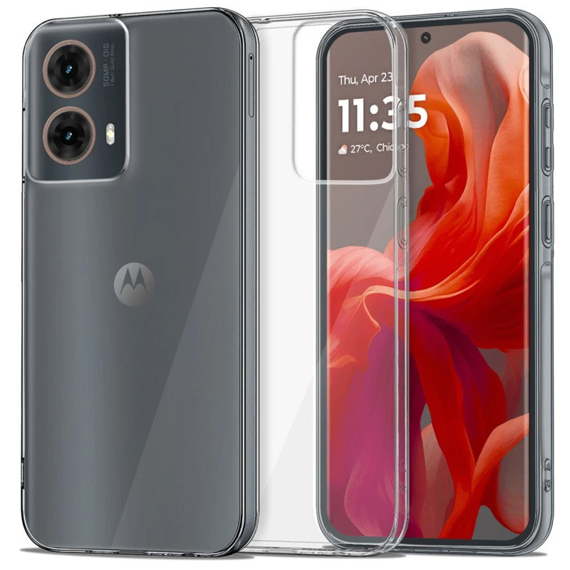 TPU чехол Epic Transparent 1,5mm для Motorola Moto G85 (Бесцветный (прозрачный))