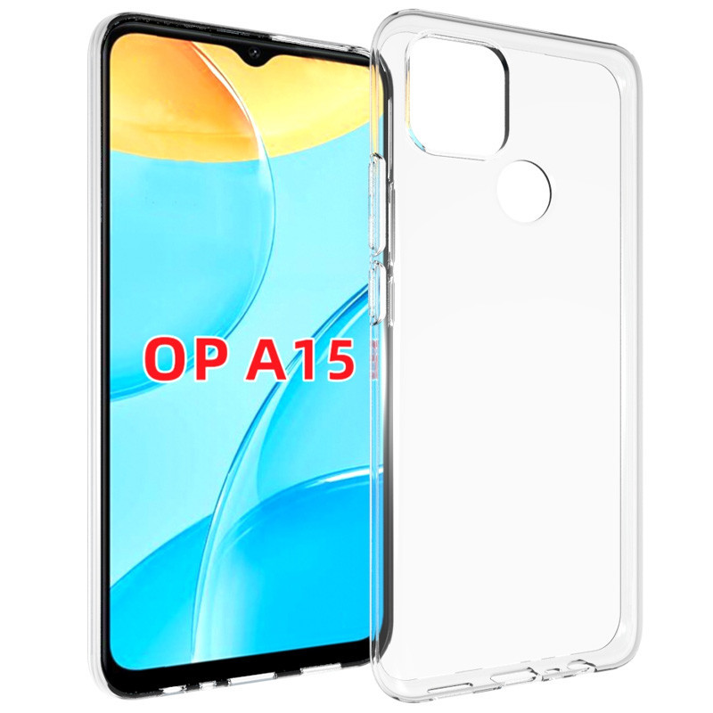 TPU чехол Epic Transparent 1,5mm для Oppo A15s