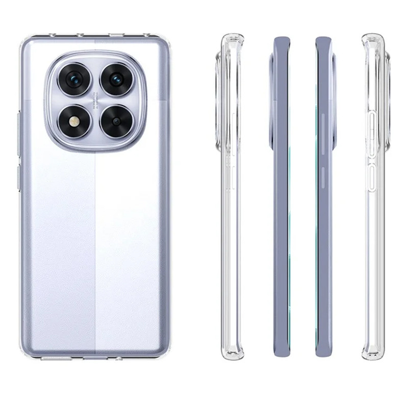 Фото TPU чохол Epic Transparent 1,5mm на Xiaomi Redmi Note 14 Pro+ 5G (Безбарвний (прозорий)) в маназині vchehle.ua