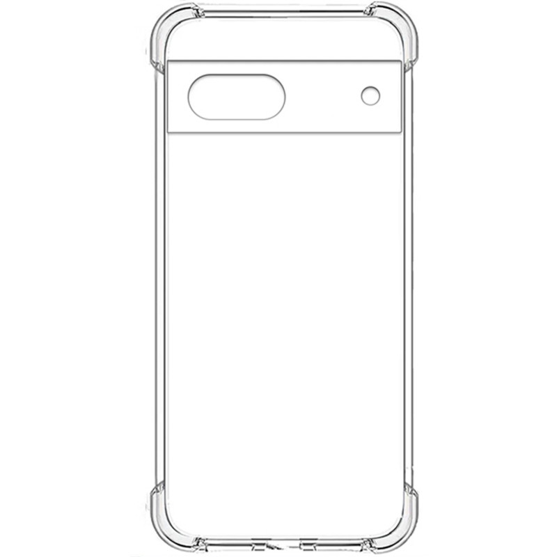 TPU чехол GETMAN Ease logo усиленные углы Full Camera для Google Pixel 7 (Бесцветный (прозрачный)) в магазине vchehle.ua