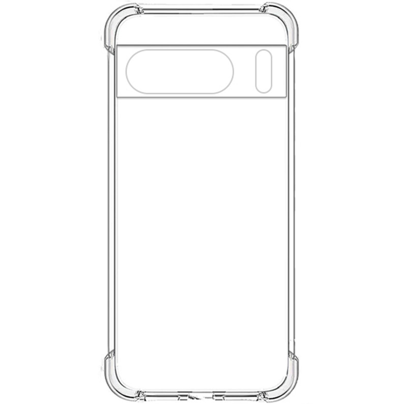 TPU чехол GETMAN Ease logo усиленные углы Full Camera для Google Pixel 8 Pro (Бесцветный (прозрачный)) в магазине vchehle.ua
