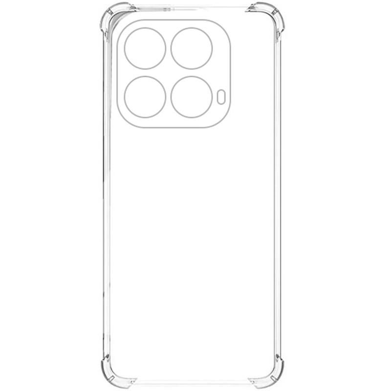 Фото TPU чохол GETMAN Ease logo посилені кути Full Camera на Infinix Note 40 4G (Безбарвний (прозорий)) в маназині vchehle.ua