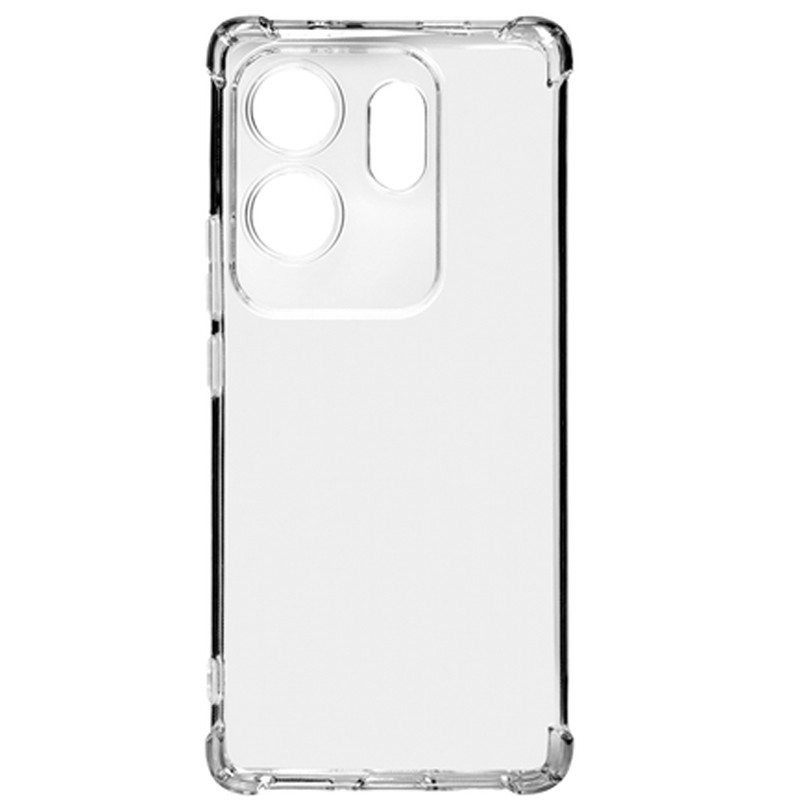 TPU чохол GETMAN Ease logo посилені кути Full Camera на Infinix Zero 30 4G (Безбарвний (прозорий)) в магазині vchehle.ua