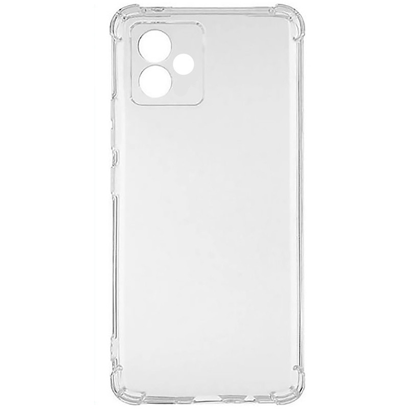 TPU чехол GETMAN Ease logo усиленные углы Full Camera для Motorola Moto G14 (Бесцветный (прозрачный)) в магазине vchehle.ua