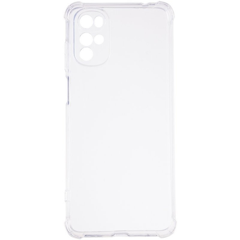 Заказать TPU чехол GETMAN Ease logo усиленные углы Full Camera для Motorola Moto G22 (Бесцветный (прозрачный)) на vchehle.ua