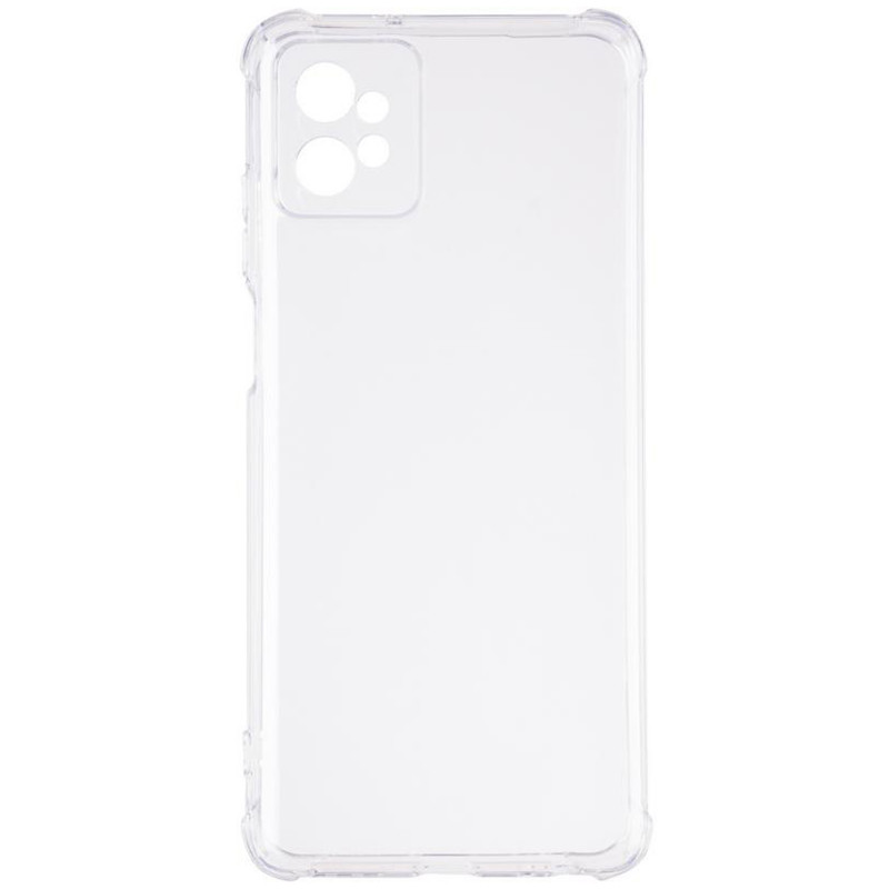 Купить TPU чехол GETMAN Ease logo усиленные углы Full Camera для Motorola Moto G32 (Бесцветный (прозрачный)) на vchehle.ua