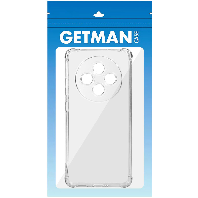 Купити TPU чохол GETMAN Ease logo посилені кути Full Camera на Oppo Reno 12 F 4G/5G (Безбарвний (прозорий)) на vchehle.ua