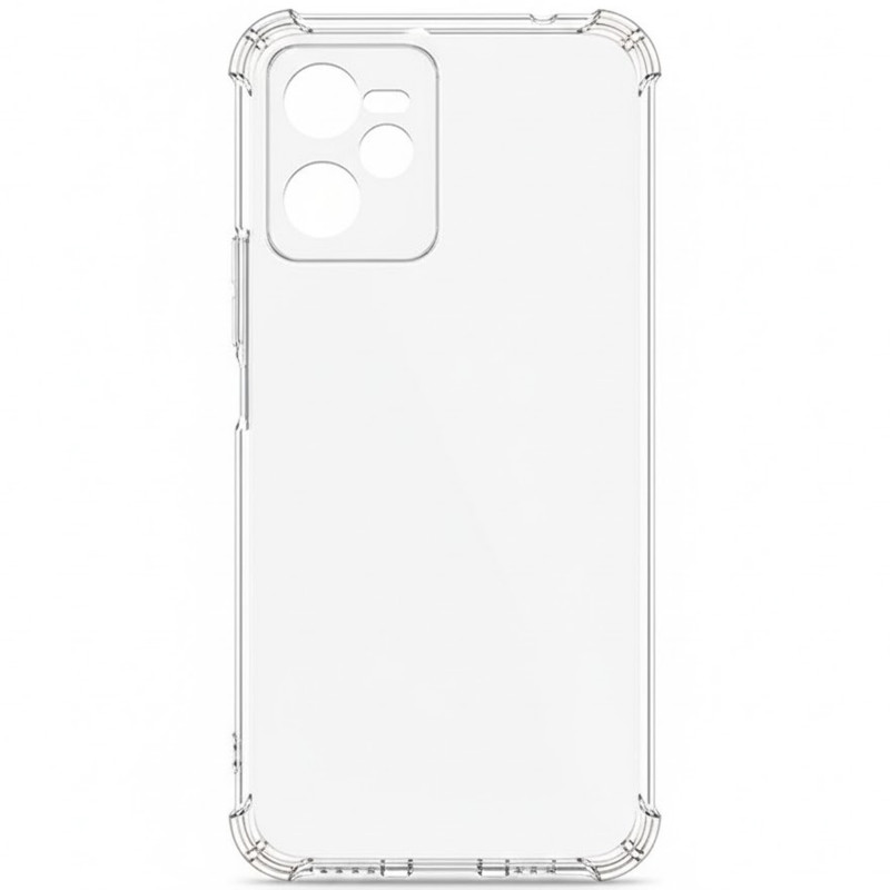 Фото TPU чехол GETMAN Ease logo усиленные углы Full Camera для Realme C35 (Бесцветный (прозрачный)) на vchehle.ua