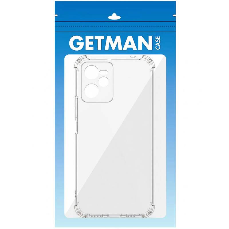 Заказать TPU чехол GETMAN Ease logo усиленные углы Full Camera для Realme C35 (Бесцветный (прозрачный)) на vchehle.ua