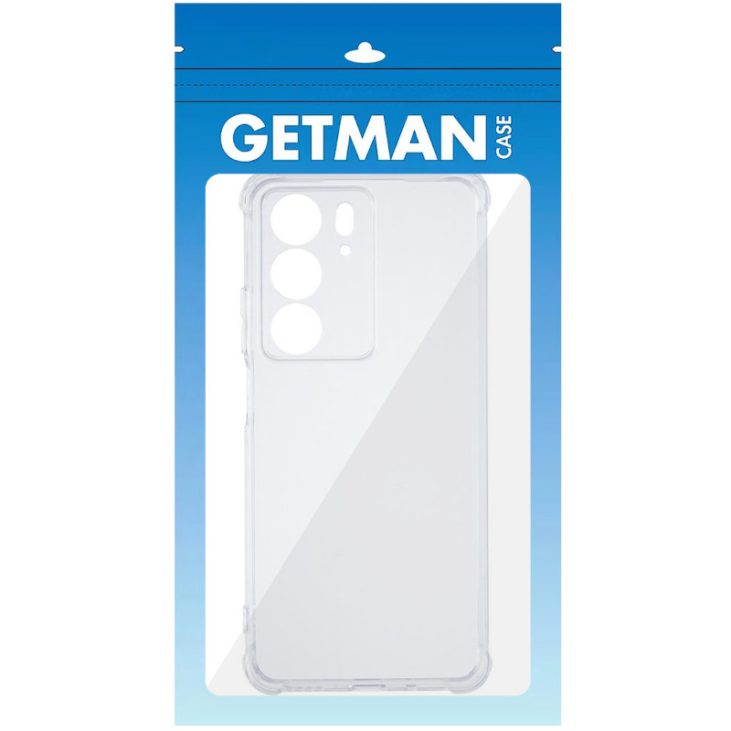 Фото TPU чохол GETMAN Ease logo посилені кути Full Camera на Realme C75 / C75x (Безбарвний (прозорий)) в маназині vchehle.ua