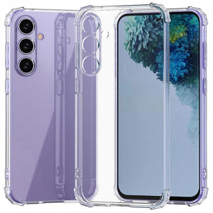 TPU чохол GETMAN Ease logo посилені кути Full Camera на Samsung Galaxy S25 FE
