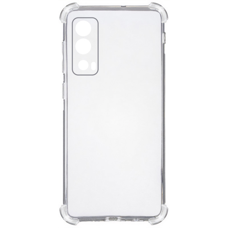 Купити TPU чохол GETMAN Ease logo посилені кути Full Camera на Vivo iQOO Z3 (Прозорий (прозорий)) на vchehle.ua