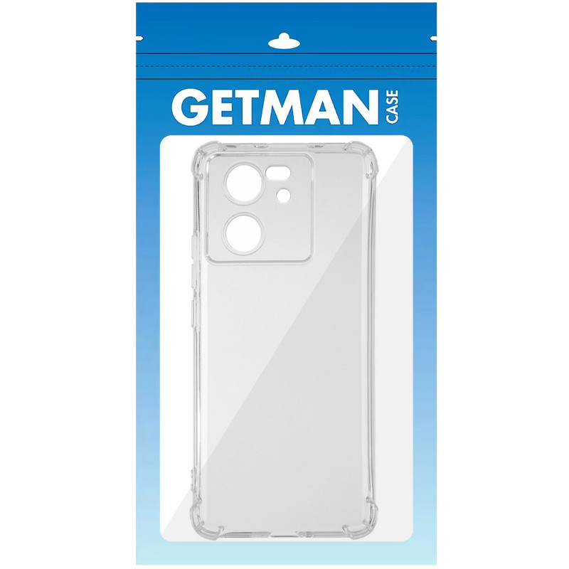 Заказать TPU чехол GETMAN Ease logo усиленные углы Full Camera для Xiaomi 13T / 13T Pro (Бесцветный (прозрачный)) на vchehle.ua