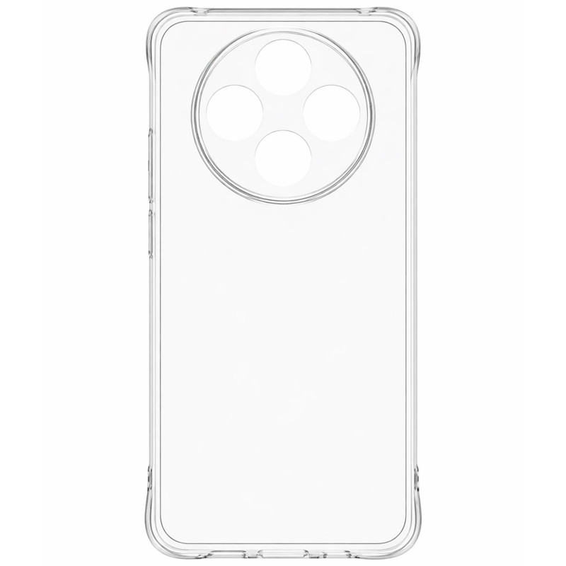 TPU чехол GETMAN Ease logo усиленные углы Full Camera для Xiaomi Redmi 14C / Poco C75 (Бесцветный (прозрачный)) в магазине vchehle.ua