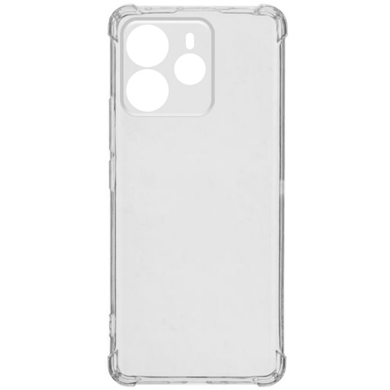 TPU чохол GETMAN Ease logo посилені кути Full Camera на Xiaomi Redmi Note 14 5G (Безбарвний (прозорий)) в магазині vchehle.ua
