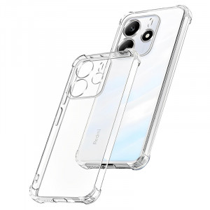 TPU чохол GETMAN Ease logo посилені кути Full Camera на Xiaomi Redmi Note 14 4G (Europe version)