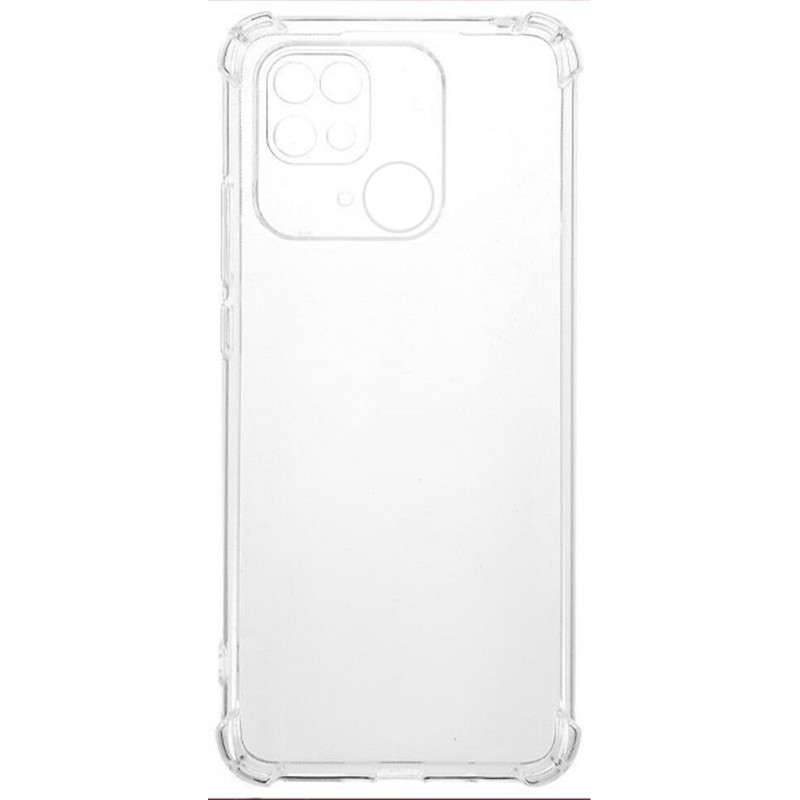Фото TPU чохол GETMAN Ease logo посилені кути Full Camera на Xiaomi Redmi 10C (Безбарвний (прозорий)) в маназині vchehle.ua