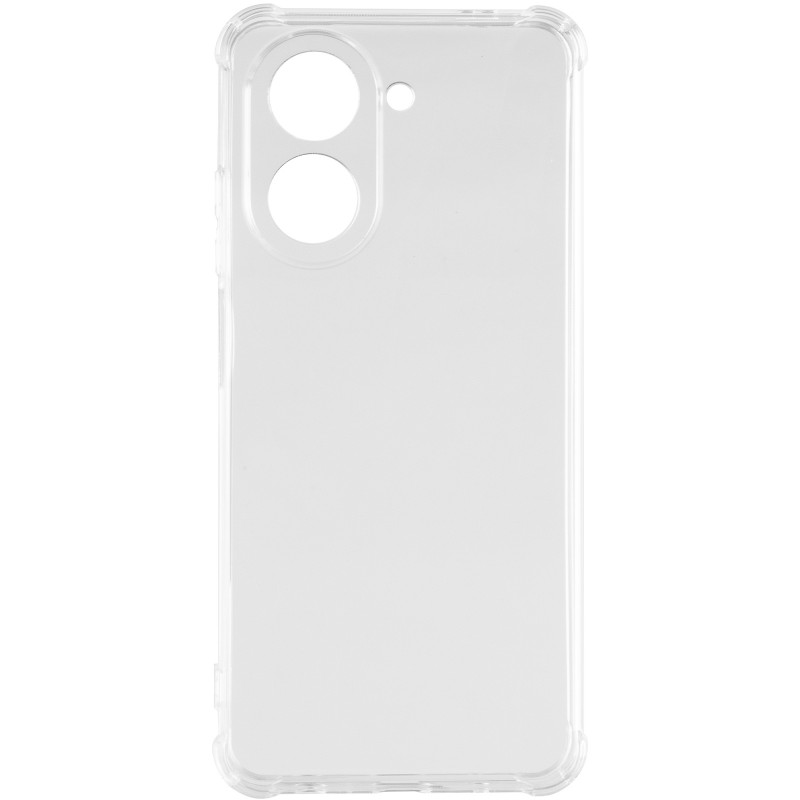 Фото TPU чехол GETMAN Ease logo усиленные углы Full Camera для Xiaomi Redmi A5 / Poco C71 (Бесцветный (прозрачный)) на vchehle.ua